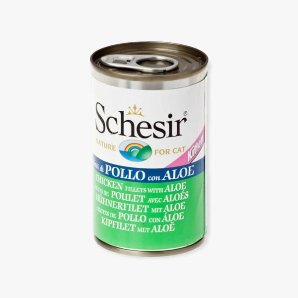 Catz Park canned cat food for kittens with chicken and cactus, 140g, showing the product in a ready-to-eat container.