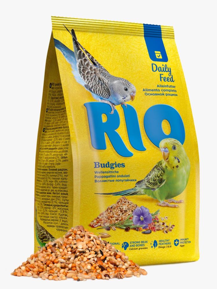 ريو غذاء يومي لطيور البادجي 1 كجم RIO Daily feed for budgies