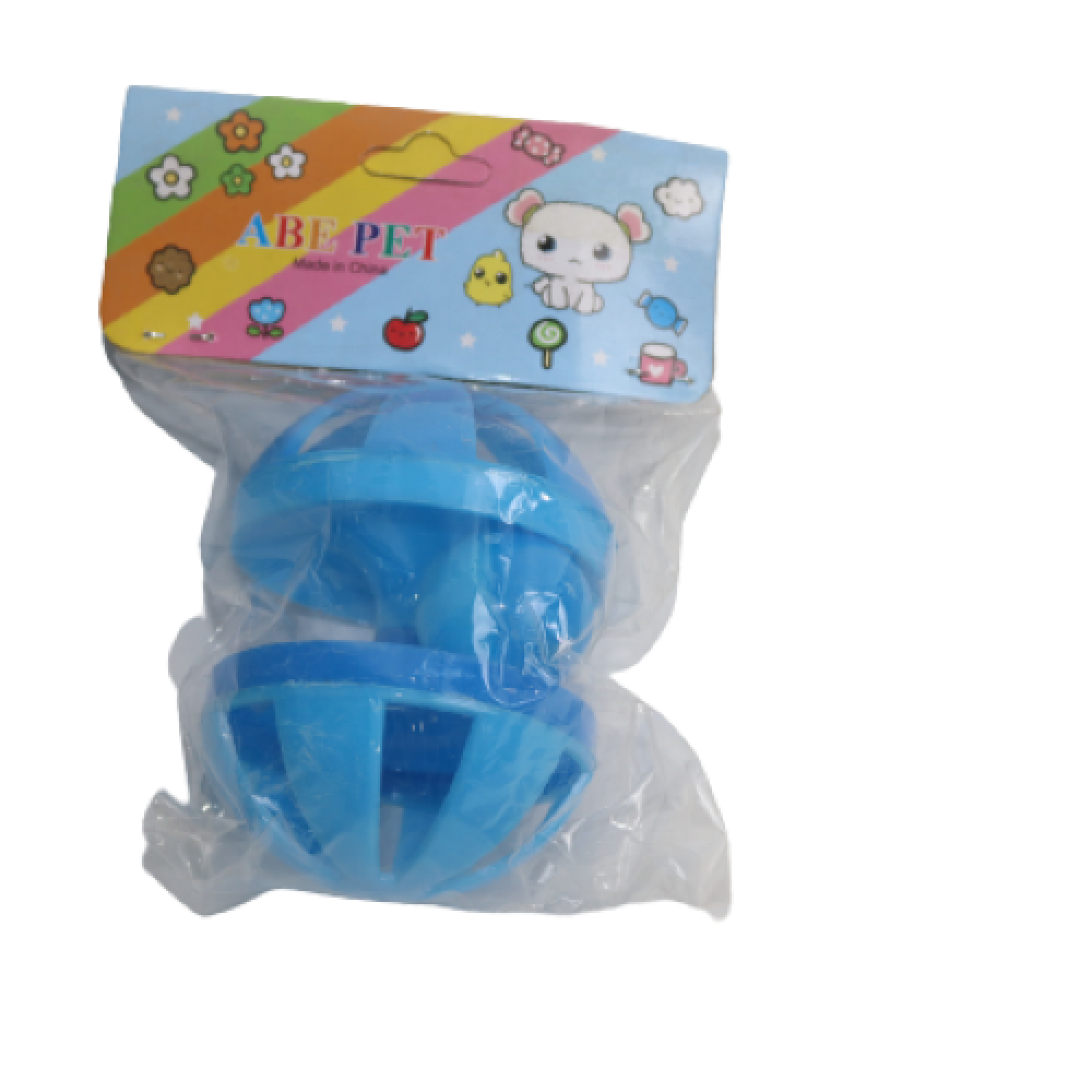 Ready-made CAT PARK jingle bell toy featuring a colorful, lightweight metal bell for cats to play with and enjoy.