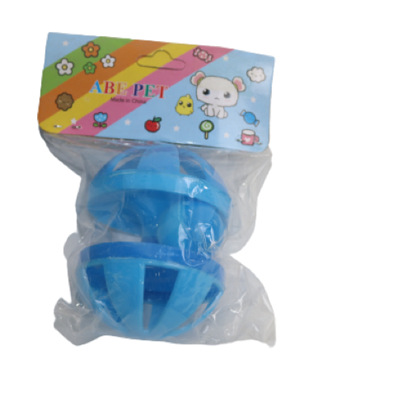 Ready-made CAT PARK jingle bell toy featuring a colorful, lightweight metal bell for cats to play with and enjoy.