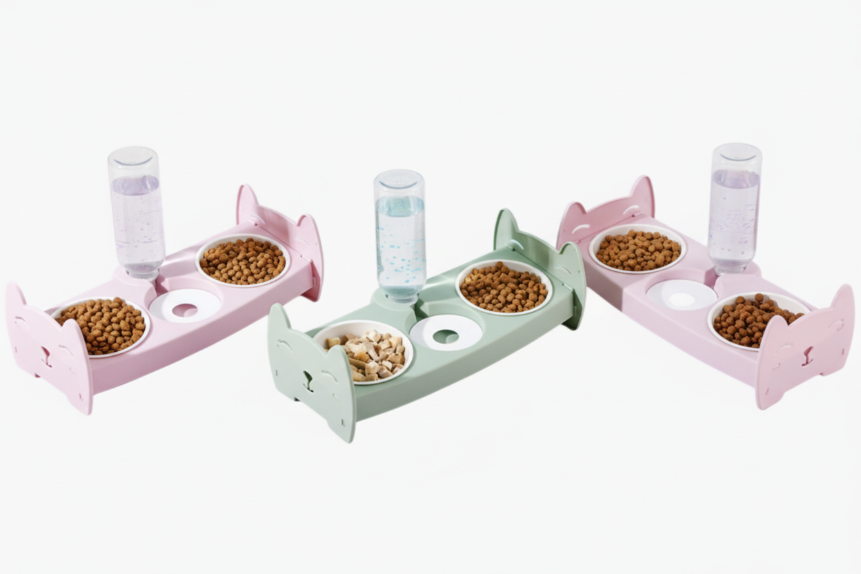 Ready-made Cat Park mashrabiya with two Macletten, featuring traditional wooden design and intricate lattice work.