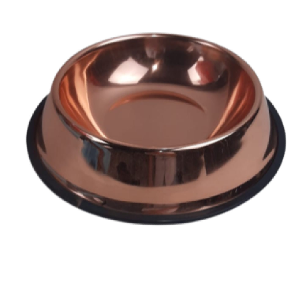 Stainless steel small plate from CAT PARK, ready-made product, showing a shiny, durable dish suitable for serving or dining.
