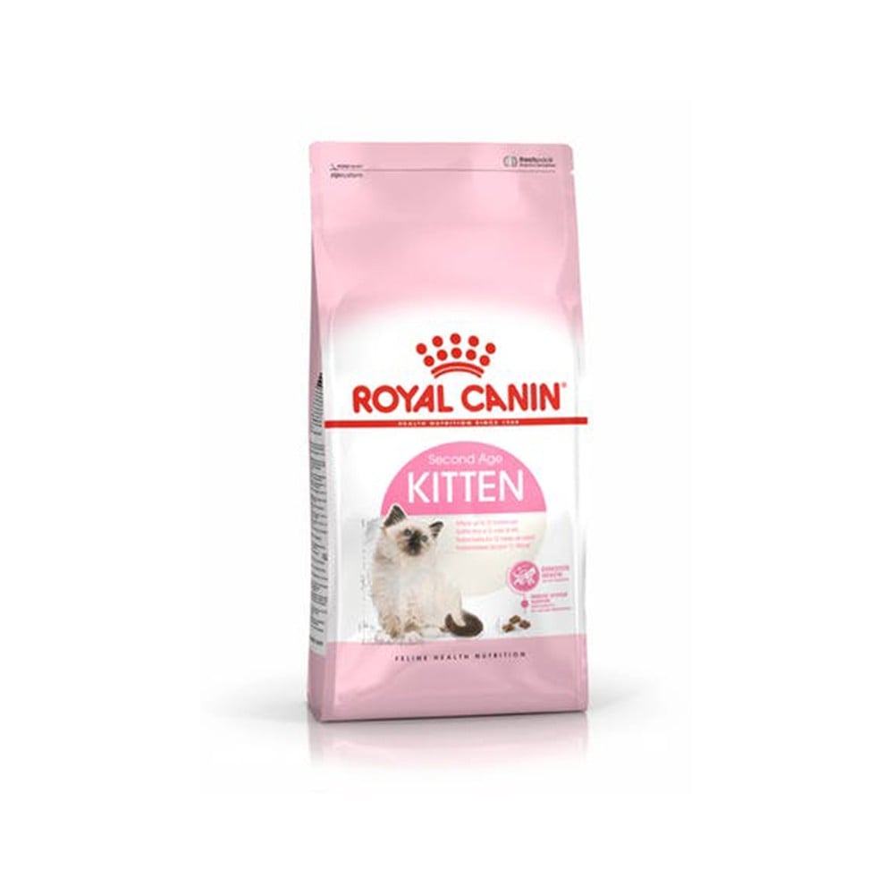 Royal Canin kitten ready-made cat food from CAT PARK, featuring a colorful package with images of kittens and nutritious cat food.