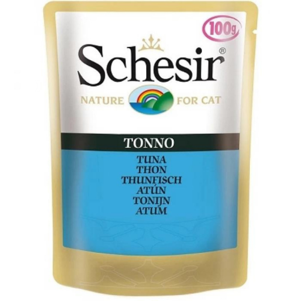 Catzor cat food with tuna in a 100g ready-to-eat pack from CAT PARK, showing the product packaging with tuna flavor.