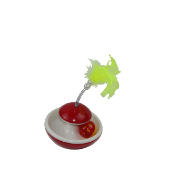 Colorful round ball toy from CAT PARK, a ready-to-use product designed for playful pets or children.