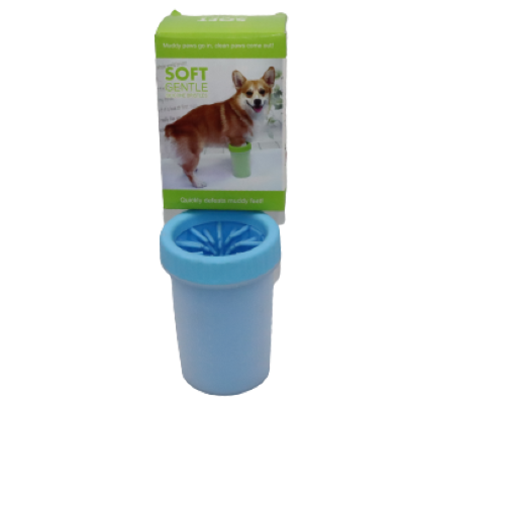 Ready dog and cat paw cleaner by CAT PARK, showing six bottles of pet foot cleaning product with labeled packaging.