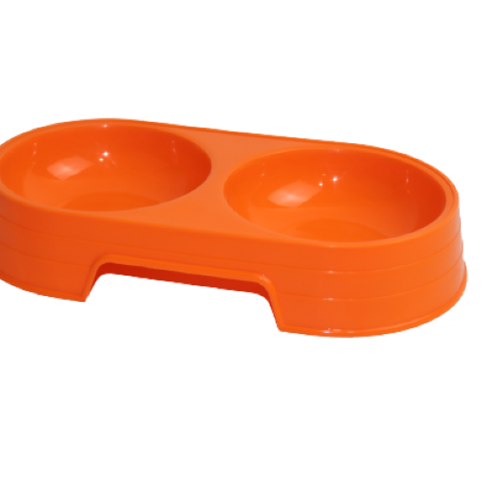 Double L-shaped serving tray by CAT PARK, ready-made product shown with a sleek, durable design for serving or display.