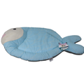 Colorful fish-shaped cushion from CAT PARK's ready-made product collection, featuring vibrant fabric and playful design.