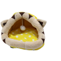 Ready-made cat house in tiger shape by CAT PARK, showcasing a cozy, plush design with tiger-striped details in the image.