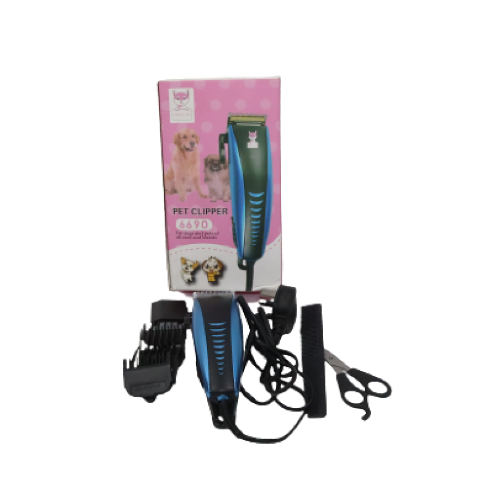 Electric shaver CAT PARK 6690, ready-to-use grooming device with close-cutting blades, shown in a sleek black design.