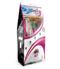 Ready cat food with beef by CAT PARK, 3kg bag showing the product packaging and branding.