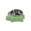 Colorful CAT PARK elephant-shaped ceramic dish, ready-made home decor or serving piece featuring a detailed elephant design.