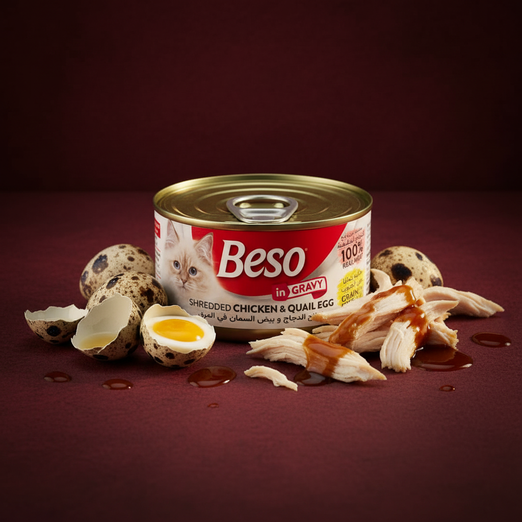 Beso Chicken & Quail Egg - Burgundy Mood