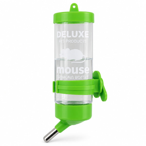 زجاجة ماء للفئران والهامستر من Deluxe — 125 مل — أخضر · bottle125-h