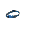 Cotton fabric dog and cat collar from CAT PARK, adjustable and comfortable for pets, shown in the image.