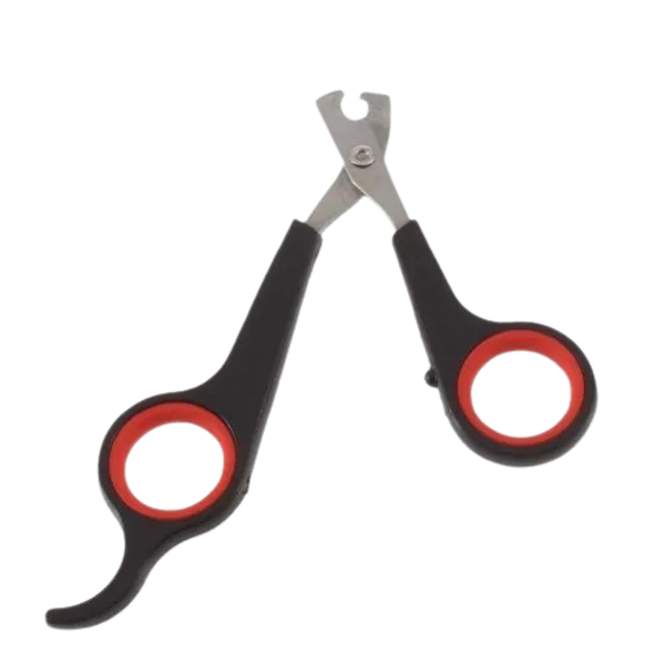 Dog and cat nail scissors by CAT PARK, ready-to-use pet grooming tool with sharp blades for trimming pet nails.