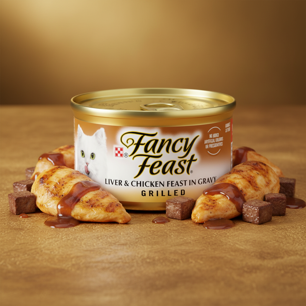 Fancy Feast Chicken Liver Grilled