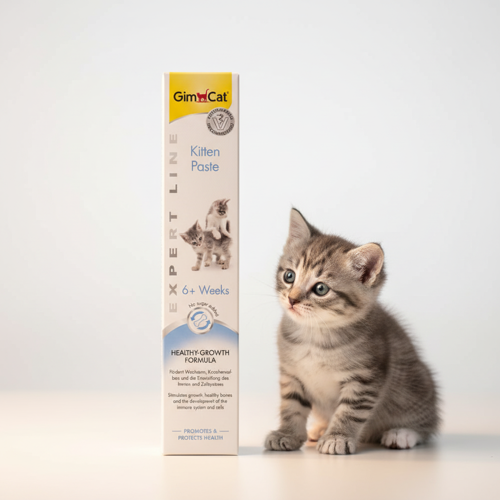 GimCat Kitten Paste - Lifestyle