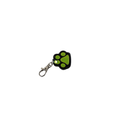 Light-up dog and cat ID tag from CAT PARK, featuring a ready-to-use design with reflective surface, suitable for pets.