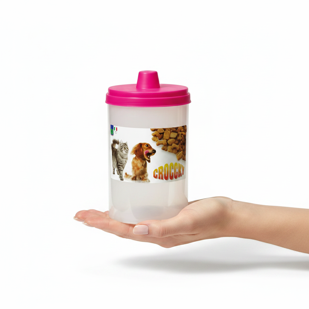 Hand Holding Container