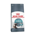 Royal Canin cat dry food for hairball removal, 4kg, by CAT PARK, showing a bag of specialized feline nutrition for hairball control.