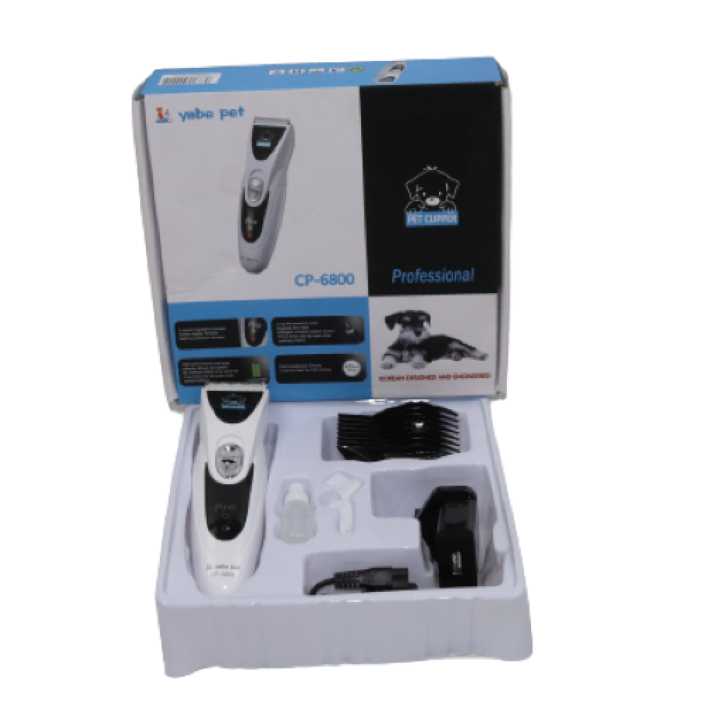 CAT PARK CP-6800 men's shaving machine, ready-to-use electric grooming device with a sleek design and adjustable blades.