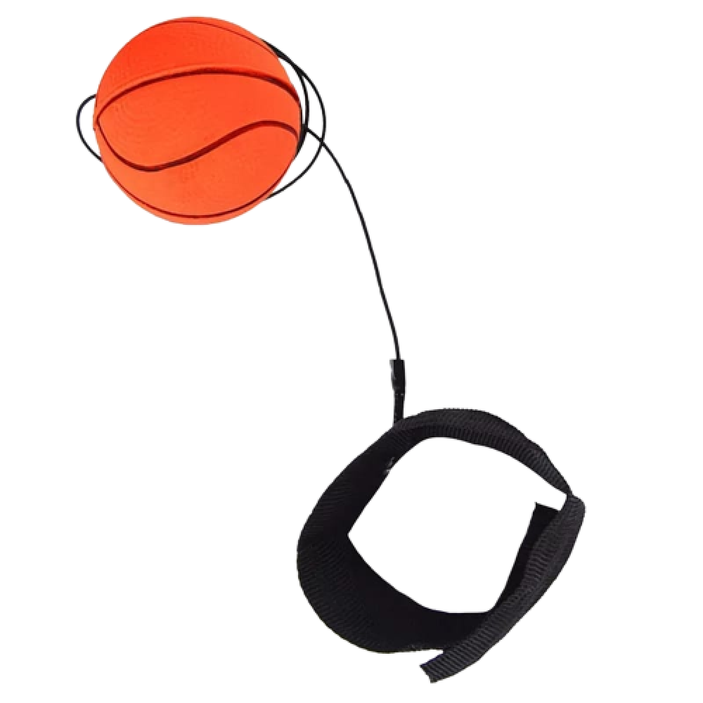 Colorful rubber ball toy from CAT PARK ready for play, featuring a bright, textured surface ideal for outdoor and indoor fun.