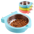 Ready-made stainless steel relationship plate by CAT PARK, featuring a sleek, durable design with multiple sections for serving food.