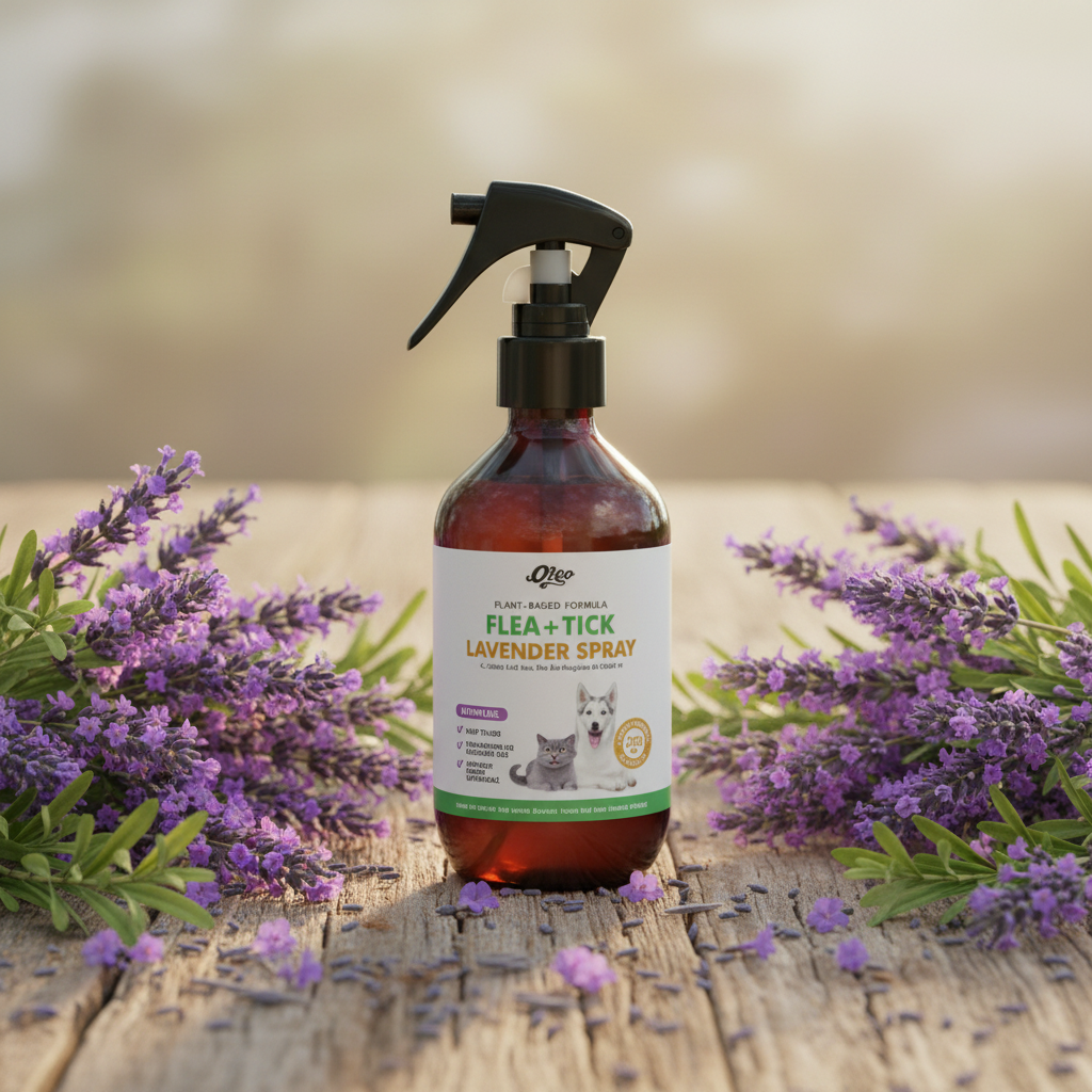 Ozeo Flea + Tick Lavender Spray - Marketing
