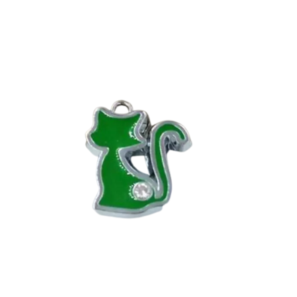 Ready-made CAT PARK cat-shaped medal with detailed design, featuring a cute cat figure on a decorative medal.