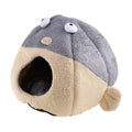 Ready-made CAT PARK koch-shaped fish toy in blue with detailed fish design, suitable for cats and pet play.