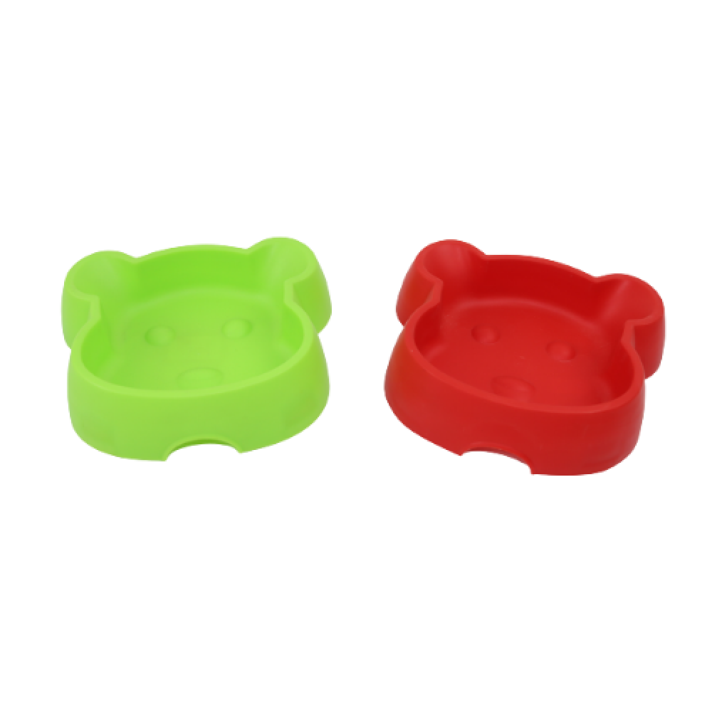 Colorful CAT PARK ready-made product featuring a cute bear-shaped dish with playful design and vibrant colors.