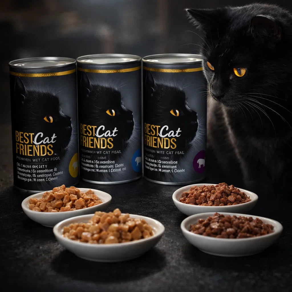 Canned Cat Food by CAT PARK, 415g, moist ready-to-eat with multiple flavors, suitable for adult cats, shown in the image.