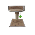 Ready-made circular cat scratching pad by CAT PARK, featuring a sturdy, textured surface for cats to scratch and play.